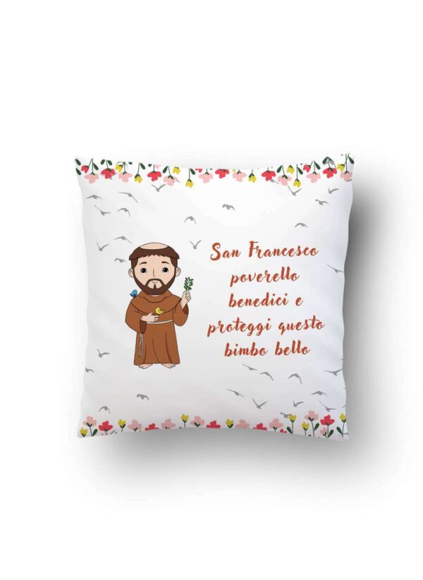 Cuscino Personalizzato San Francesco d'Assisi