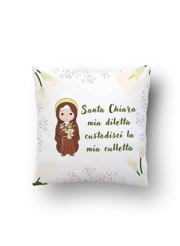 Cuscino Personalizzato Santa Chiara